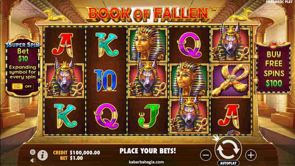 Informasi Aturan Bermain Permain Slot Book of the Fallen